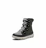 Sorel Explorer Joan WP, Botas de invierno impermeables, Mujer, Jet Vapor Explorer 2 Joan Felt, 39 EU
