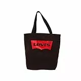 Levi's Women'S Batwing Tote, Bolsa Mujer, Negro (Regular Black), Talla Única