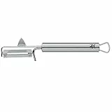 WMF Profi Plus - Pelador de Verduras con Hoja Pendular de 19 cm, de un solo filo, pelador de verduras Acero Inoxidable Cromargan parcialmente mate, Apto para lavavajillas