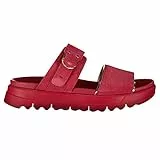 Geox D Xand 2.1s, Sandalia Mujer, Cyclamen, 39 EU