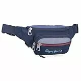 Pepe Jeans Seldon Riñonera Negro 21x11x7 cms Poliéster by Joumma Bags