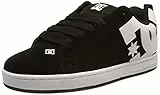DC Shoes Court Graffik - Zapatos de Piel Para Hombre Zapatillas para Hombre, Negro, 43 EU