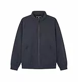 Springfield Chaqueta Ligera Tech Funnel técnica, Azul Oscuro, M para Hombre