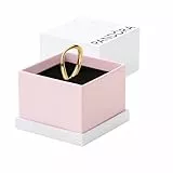 PANDORA Essence Anillo con diseño ondeado, talla 56