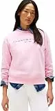 Tommy Hilfiger Sudadera Mujer sin Capucha, Rosa (Classic Pink), XS