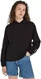 Calvin Klein Jeans Sudadera con Capucha Mujer, Negro (Ck Black), L