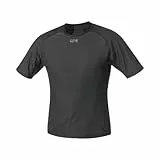 GOREWEAR Camiseta M GORE® WINDSTOPPER® Base Layer, Black, L