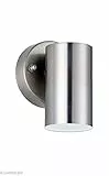 Luceco Aplique Exterior Decorativo GU10, Metalizado, 6 x 9 x 8 cm