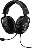 Logitech G PRO X Auriculares Gaming con Cable y Micrófono con Blue VO!CE, DTS Headphone:X 7.1, Controladores PRO-G 50mm, Sonido Surround 7.1 para Esports, para PC/PS/Xbox/Nintendo Switch - Negro