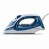 Taurus – Plancha de vapor Baltic,2200W,Suela Silver,Golpe vapor 110 g/min,Antical,Antigoteo,Autolimpieza,Planchado vertical,Aviso sonoro y visual,Azul/Blanco