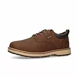 Dockers by Gerli Zapatillas bajas para hombre, plantilla intercambiable, Marrón 300, 41 EU
