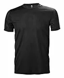 Helly Hansen HH LIFA T-Shirt SS Baselayer, Hombre, Negro, S