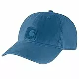 Carhartt Canvas Cap Gorra, Dark Horizon Blue, Talla única Unisex Adulto