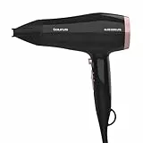 Taurus – Secador Alize 2200 Lite | 2200W | 2 ajustes de velocidad y temperatura | Golpe de aire frío | Compacto | Ultraligero | Portátil | Incluye concentrador | Negro