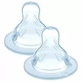 Intrucciones en lengua extranjera - Mam - Pack de 2 tetinas anatómicas, silicona, transparente, 6 meses +