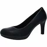 Clarks Adriel Viola, Zapatos de tacón con Punta Cerrada Mujer, Negro (Black Leather), 38 EU