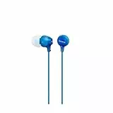 Sony Auriculares intrauditivos originales, azules (sin micrófono)