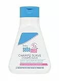 Sebamed Baby Champú Suave 200ml, Limpieza suave para el cuero cabelludo delicado y cabello fino del bebé