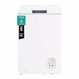 Hisense FT125D4AWE - Arcón Congelador Horizontal, Capacidad 95L, Alto 85 cm, Cesta con Asa, My Fesch Choice, Freezer Protect, Silencioso 40 dBA, Color Blanco