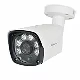 WESTSHINE Cámara bala de seguridad 1080P 2.0MP sensor 1/2.7 pulgadas lente 2.8 mm 4 en 1 AHD/TVI/CVI/CVBS Cámara IR Cut 6 LED 65 pies visión nocturna resistente a la intemperie cámaras interiores