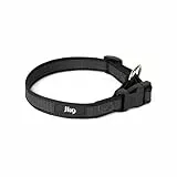 Collar Color & Gray, 20 mm (27-42 cm), Negro-Gris