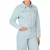 Pepe Jeans Cropped Jacket Chaqueta, Azul (Denim-PG2), XXS para Mujer