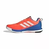 adidas Novaflight 2 Indoor Shoes, Calzado Deportivo Hombre, Team Solar Orange/Zero Metalic/Bright Royal, 38 2/3 EU