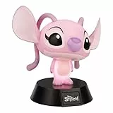 Paladone Disney Angel Mini Icon Light, lámpara LED con licencia oficial de Lilo & Stitch para dormitorios de niños, hogar, escritorio, regalo coleccionable con pilas para fanáticos del cine