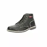 Kickers Kickstoner, Zapatos de Cordones Derby Hombre, Marrón (Marron Fonce Sem Mar Perm 93), 42 EU
