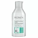 Redken, Acondicionador Reparador para Cabello Rizado y Encrespado, Restaura los Rizos, Fórmula con Ácido Cítrico, Glicina y Aceite de Coco, Sin Sulfatos ni Siliconas, Acidic Bonding Curls, 300ml