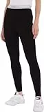 Tommy Jeans Leggins para Mujer Logo Taping Deportivo, Negro (Black), XS