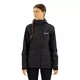 Columbia Pouring Adventure 3 Jacket, Chaqueta impermeable para la lluvia Mujer, Black Old, M