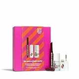 3INA MAKEUP - The Every-Single-Party - Kit de Maquillaje 3ina -The Cherry Lip Glaze + The Fyre Shadow + The No-Rules Bling Highlighter - Labial + Sombra de Ojos + Iluminador - Vegan - Cruelty Free