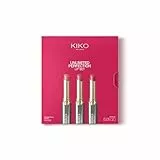 KIKO Milano Unlimited Perfection Lip Set 01, Kit De 3 Labiales Cremosos De Larga Duración Y No-Transfer