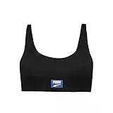 PUMA Scoop Neck Top Bikini, Negro, L para Mujer