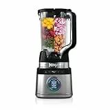 Ninja Detect Power Pro Batidora de vaso (1200W), con jarra de 2 L (capacidad máxima de 1900 ml), potente batidora para preparar smoothies, picar verduras y mezclar bebidas congeladas, negro, TB201EU