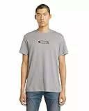 G-STAR Old Skool Logo R T Camiseta, Gris Grey Alloy D25967-c812-g276, L Hombres