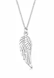 Elli Collar Mujer Colgante Ala Clásico de Plata Esterlina 925