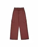 Champion Legacy Emotional Dance W (117603) -Microsanded Fleece (280gr) Cargo Pantalones Deportivos, Marrón (MS524), M para Mujer