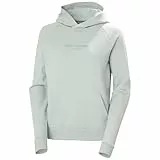 Helly Hansen Sudadera con Capucha W Core, Mujer, Verde, XS