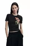 Camiseta flor Lacroix