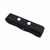 Banda Frecuencia Cardíaca Ajustable 70-110cm - Compatible con Polar H10/H9, Garmin, Wahoo, Coospo - Correa Pecho para Monitor Deportivo