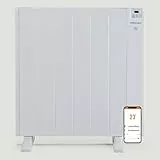 Mellerware - Emisor Térmico Bajo Consumo Comfy! 1200W WIFI | Programable 3 Modos +Temp. Ajustable + Función Ventana Abierta | Temporizador | Radiador Eléctrico 20m2| Google Home Alexa |Medium