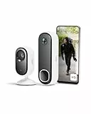 Arlo Videoportero HD inalámbrico y cámara 2K interior – Seguridad Smart Home para familia y mascotas, visión nocturna, detección de movimiento, audio bidireccional, compatible con Alexa
