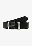 Levi's New Ashland, Cinturón Unisex adulto, Negro (Regular Black), 85