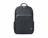 HP Mochila para Ordenador Portátil de 15,6' (Compartimiento, Correas y Respaldo Acolchados, Resistente al Agua, Cremallera Superior) Color Negro y Gris