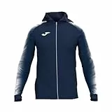 Joma Elite XI Sudadera con Capucha, Azul Marino Blanco, S para Mujer