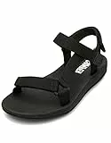 Camper Match K200958, Sandalias, Mujer, Negro 001, 39 EU