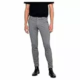 Only & Sons Chino Trousers ONSMARK Slim Fit Chino Trousers Medium Grey Melange 30 30 Medium Grey Melange
