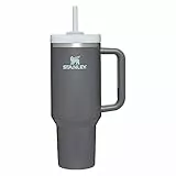 Stanley Quencher H2.0 FlowState Tumbler 30OZ- Termo Conserva el Frío 11 Horas - Helada Durante 48 Horas - Botella Agua Acero Inoxidable - Taza Termica - Vaso Termico Sin BPA - Coastal Teal